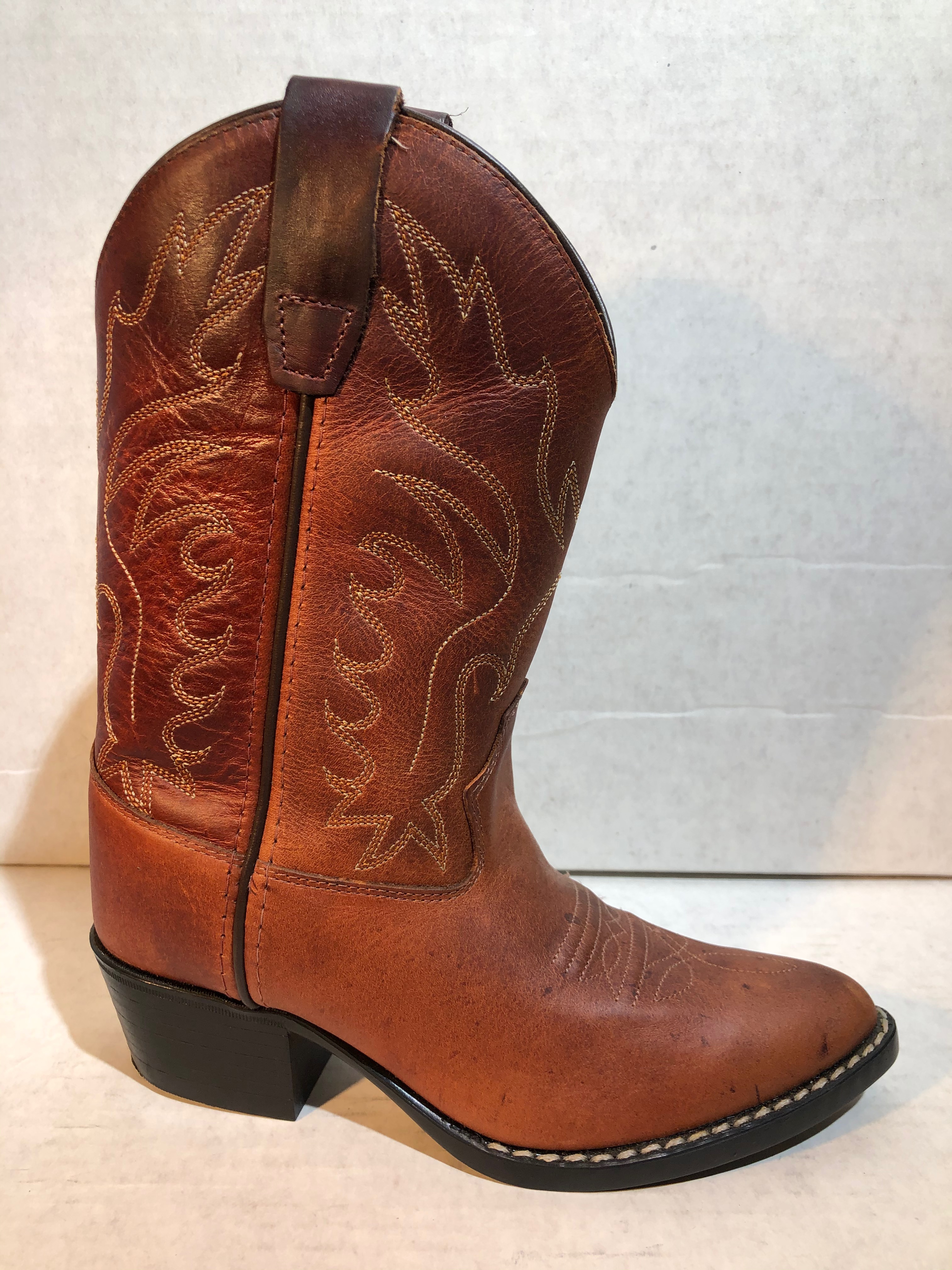 Little Kid's Old West Cowboy Boots (13.5)