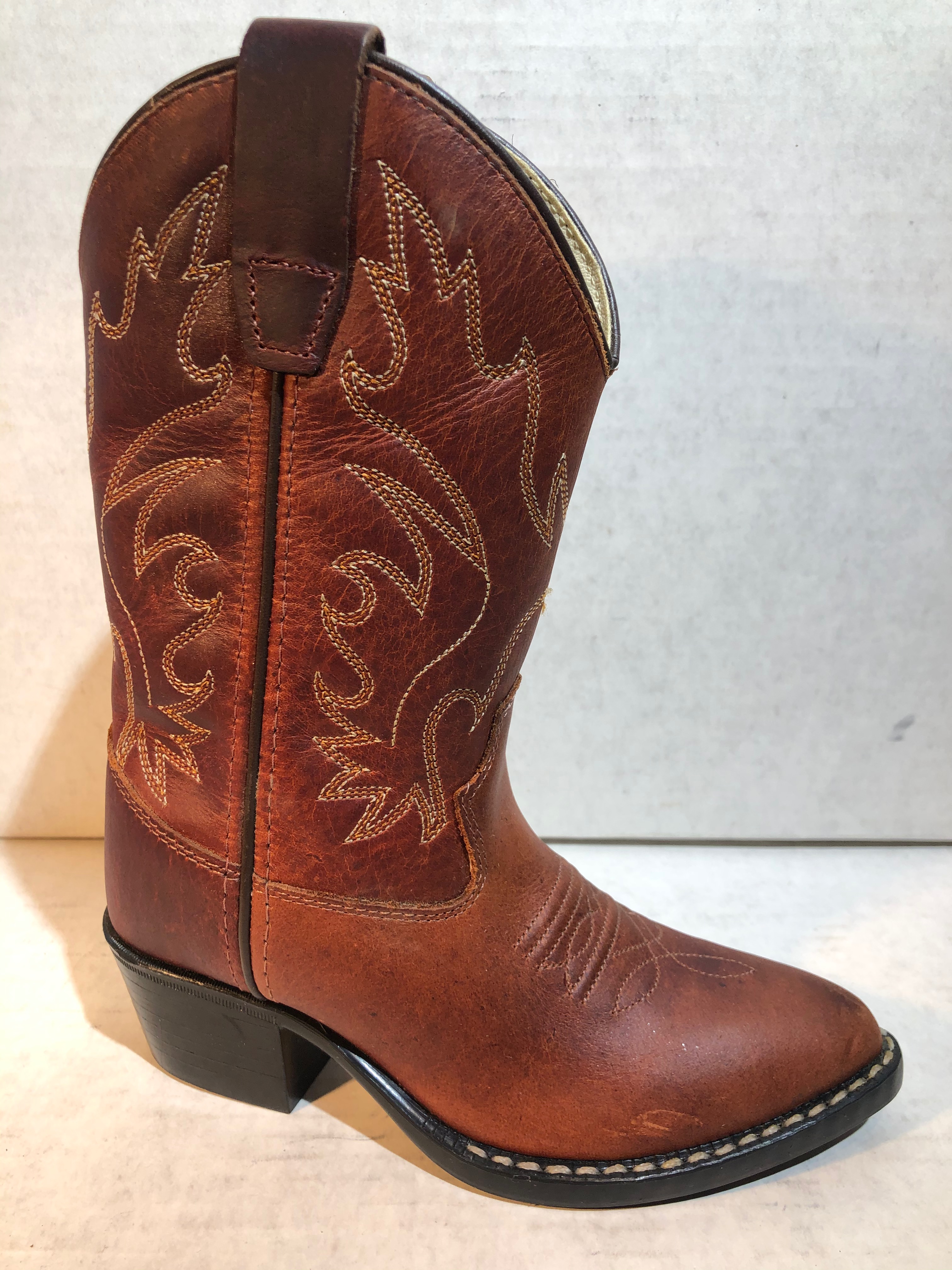 Little Kid's Old West Cowboy Boots (10.5)