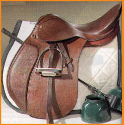 Vintage Lancers Quality Saddlery Horse Riding Saddle